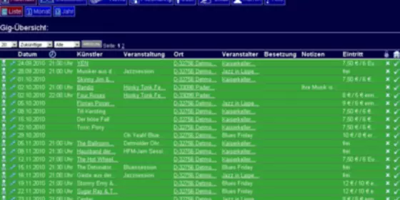 GigKalender ansehen