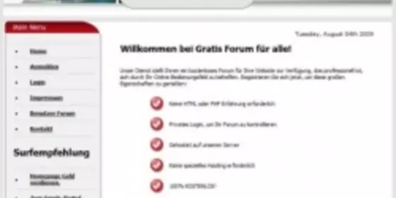 PHP Forum Hoster Script ansehen