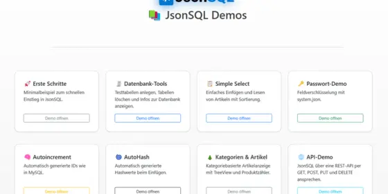 JsonSQL ansehen