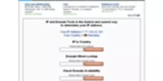 Look at IP and Domain Tools Script