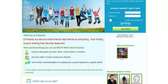 Look at E-friends Social Networking Script