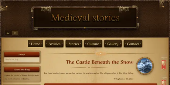 Look at PHP Script - Kingdom of Tales &mdash; A Medieval Blog of Stories